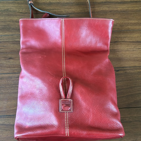 🔴🔴Vintage Dooney and Bourke Leather Crossbody Handbag🔴🔴 - Picture 5 of 13